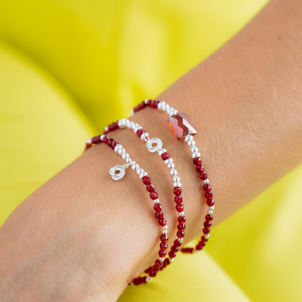 Be Festive Silver Bracelet - Vibrant Diwali