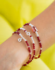 Be Festive Silver Bracelet - Vibrant Diwali