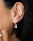 BO1603 Silver Earrings - Haute Joy Collection