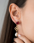 BO1604 Gold Earrings - Haute Joy Collection