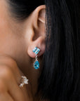 BO1603 Silver Earrings - Haute Joy Collection