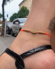 Be Grateful - Anklet (starfish/oia eye/seashell)