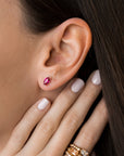 BO1598 Silver Earrings - Haute Joy Collection