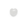 Small Heart in White Quartz stone