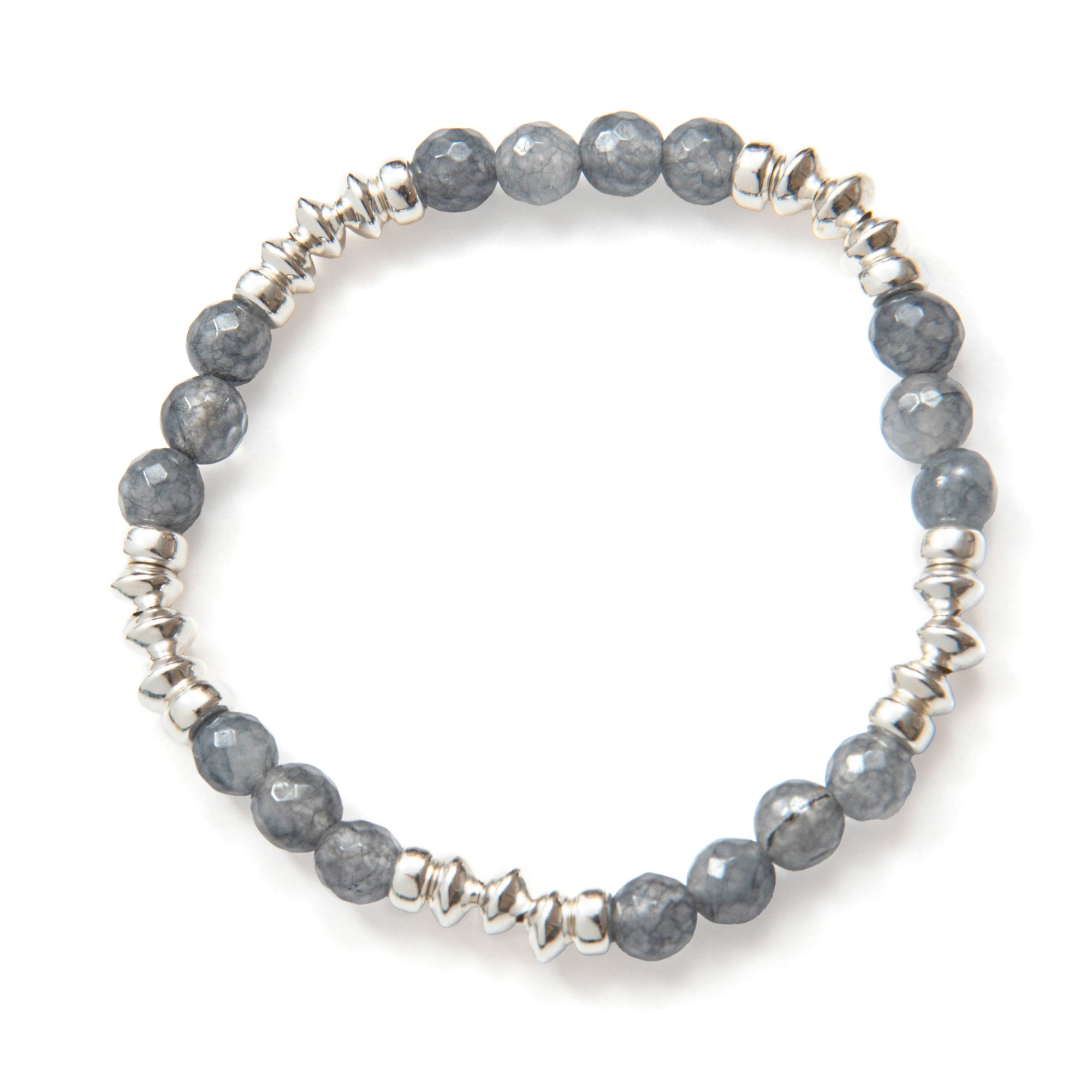 Be Brazen Bracelet - Happy in Grey