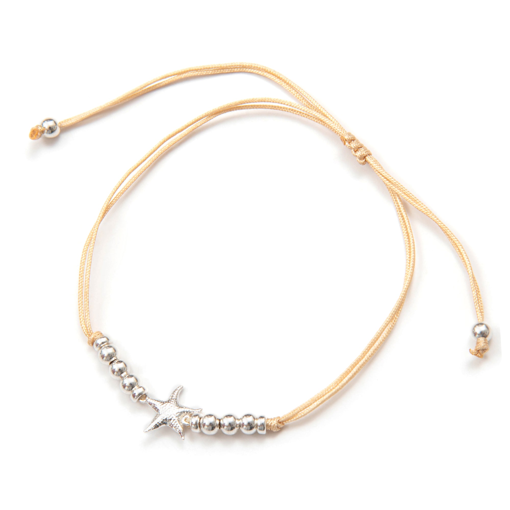 Be Grateful - Anklet (starfish/oia eye/seashell)