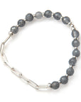 Be Effortless Bracelet - Happy in Grey