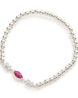 Be Ravishing Silver Bracelet - Haute Joy Collection