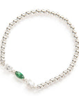 Be Ravishing Silver Bracelet - Haute Joy Collection