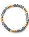 Be Brazen Bracelet - Happy in Grey