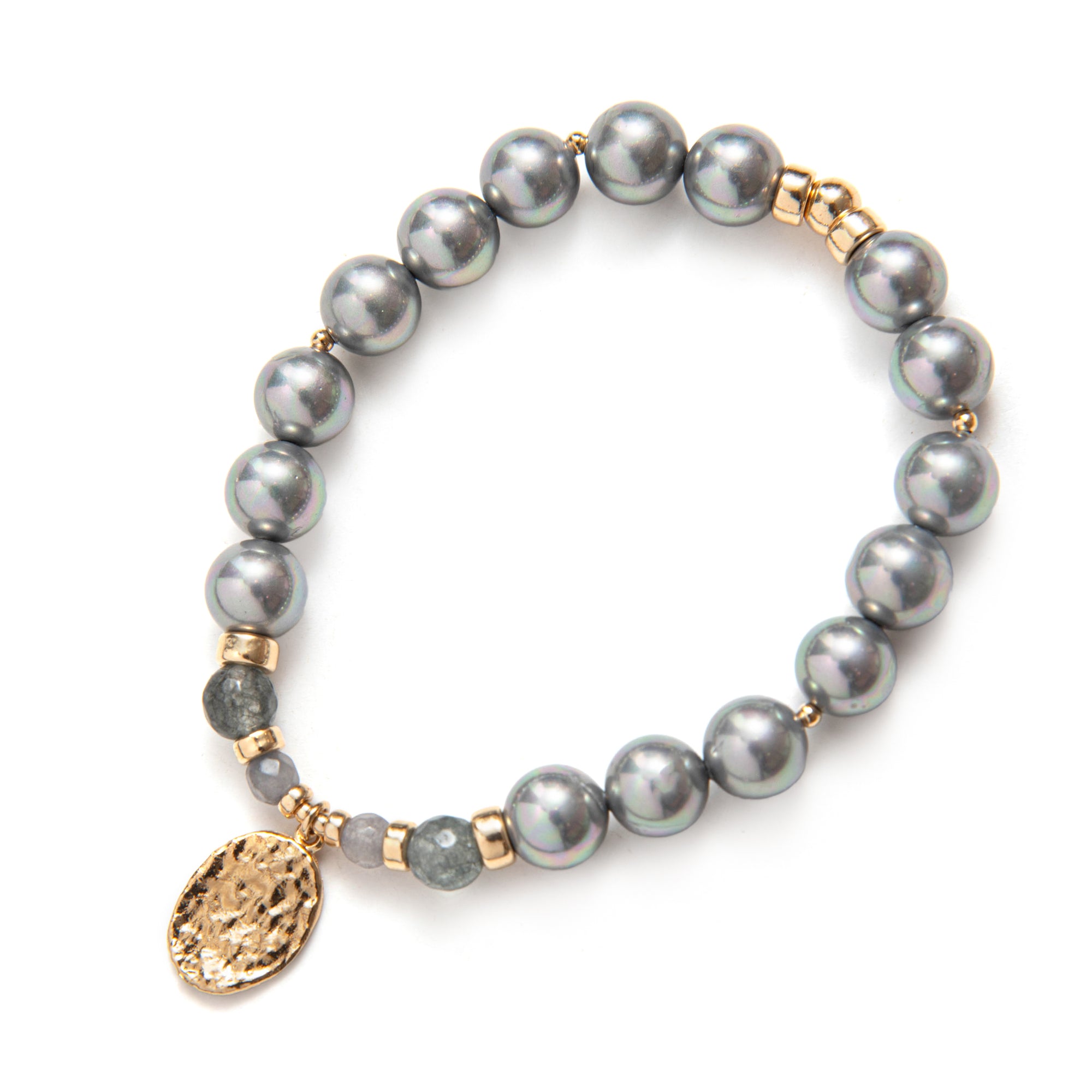 Bracelet Be Brillant - Happy in Grey