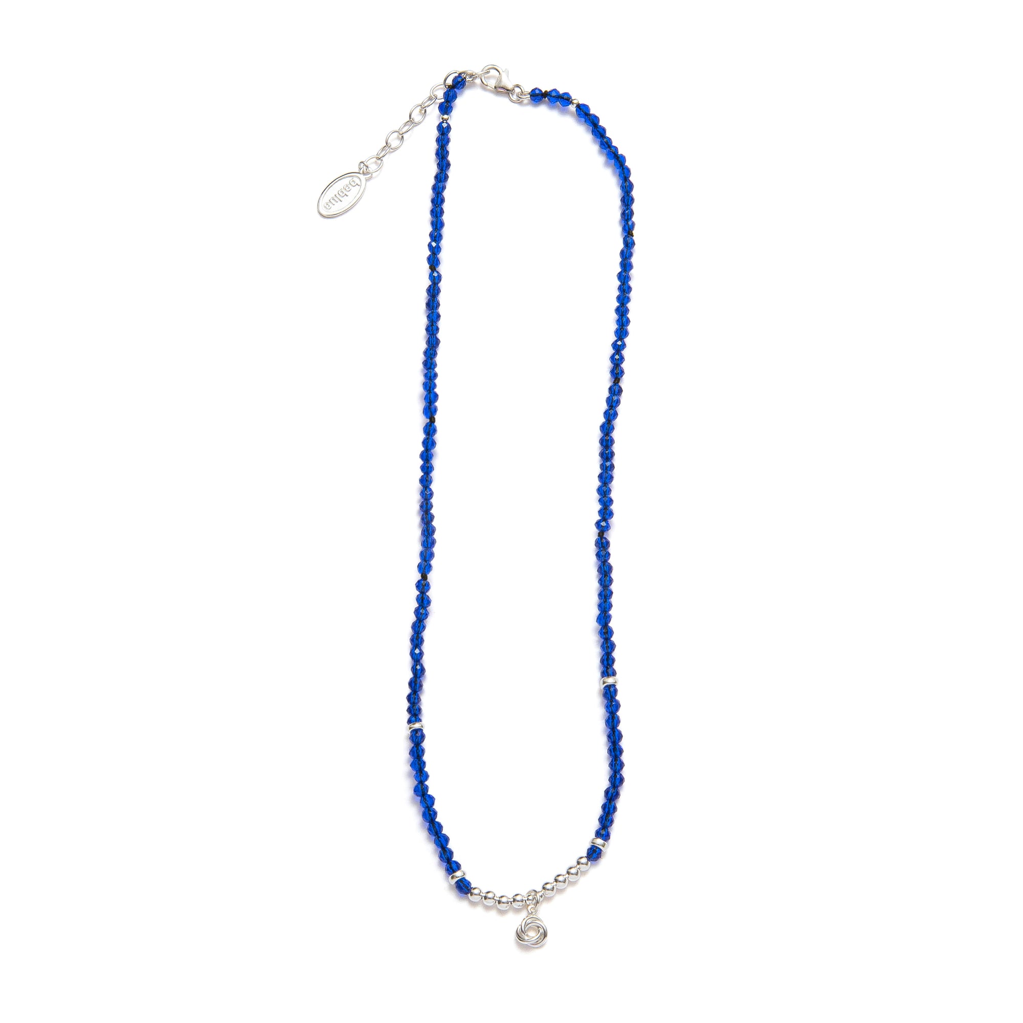 Be Vibrant Silver Necklace - Vibrant Diwali