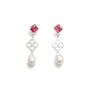 BO1604 Silver Earrings - Haute Joy Collection