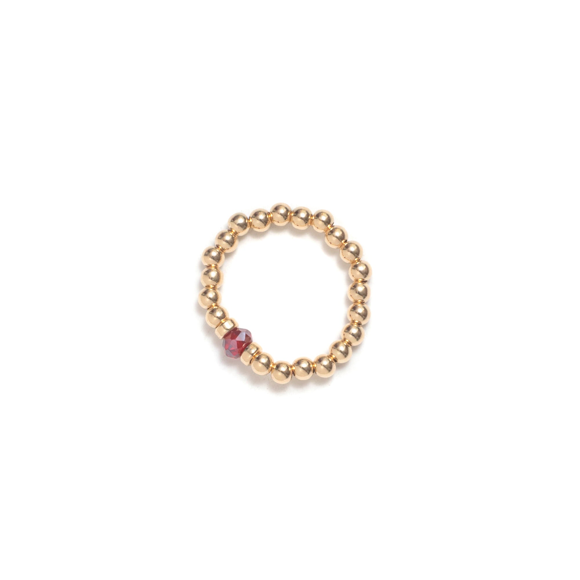 Classic Crystal Elastic Ring