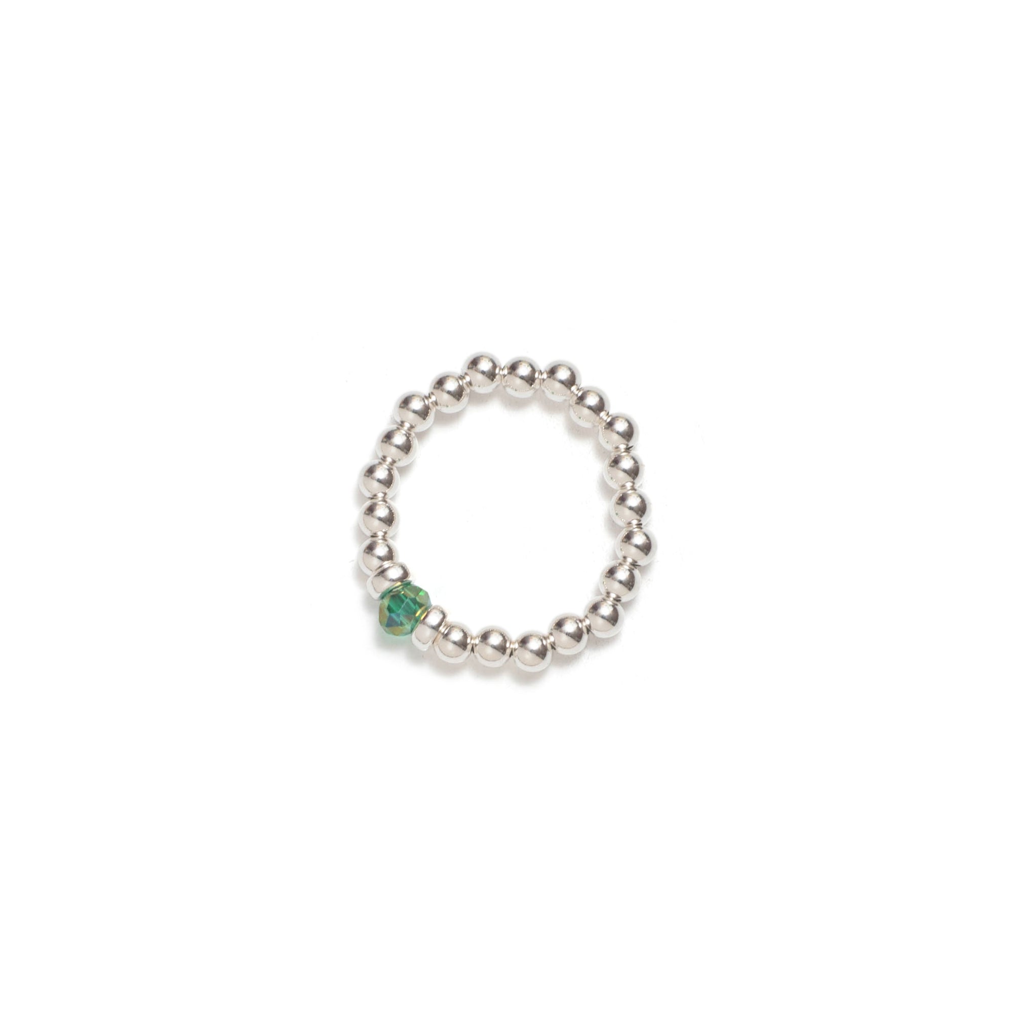 Classic Crystal Elastic Ring