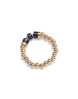 Be Poised Elastic Ring - Soulful Lapis