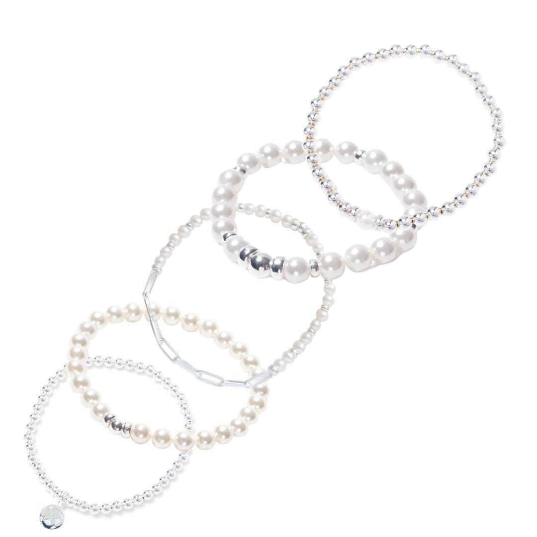 Ensemble Signature : Nos Essentiels en Perles de Nacre