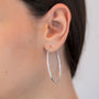 Boucles d'Oreilles 1579 (Larges) - Soulful Lapis 