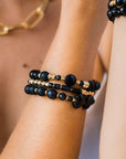 Be Intuitive Bracelet - Black Velvet