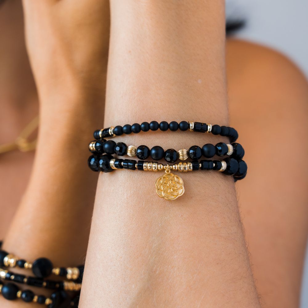 Be Alluring Bracelet - Black Velvet