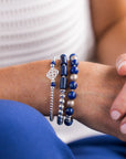 Be Courageous Bracelet - Soulful Lapis