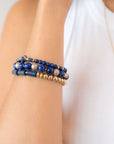 Be Courageous Bracelet - Soulful Lapis