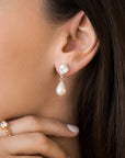 BO1605 Silver Earrings - Haute Joy Collection