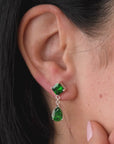 BO1603 Silver Earrings - Haute Joy Collection