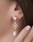 BO1604 Gold Earrings - Haute Joy Collection