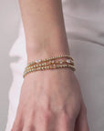 Be Contemporary Gold Bracelet - Haute Joy Collection