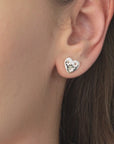 Earrings 1627 - Heart & Soul