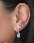 BO1603 Silver Earrings - Haute Joy Collection