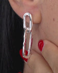 Boucles d'oreilles 1617 - Happy In Grey