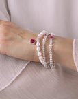 Be Ravishing Silver Bracelet - Haute Joy Collection