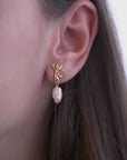 Boucles d'Oreilles 1567 - Golden Garden