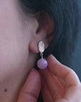 Boucles d'Oreilles1573 - Lilac Bloom