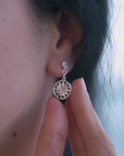 Boucles d'Oreilles 1568 - Golden Garden