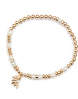 be gleamy women's bracelet freshwater pearls sterling silver 14kt gold vermeil handcrafted in canada  