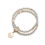 be razzled-dazzled women's bracelet sterling silver 14kt gold vermeil handcrafted in canada  