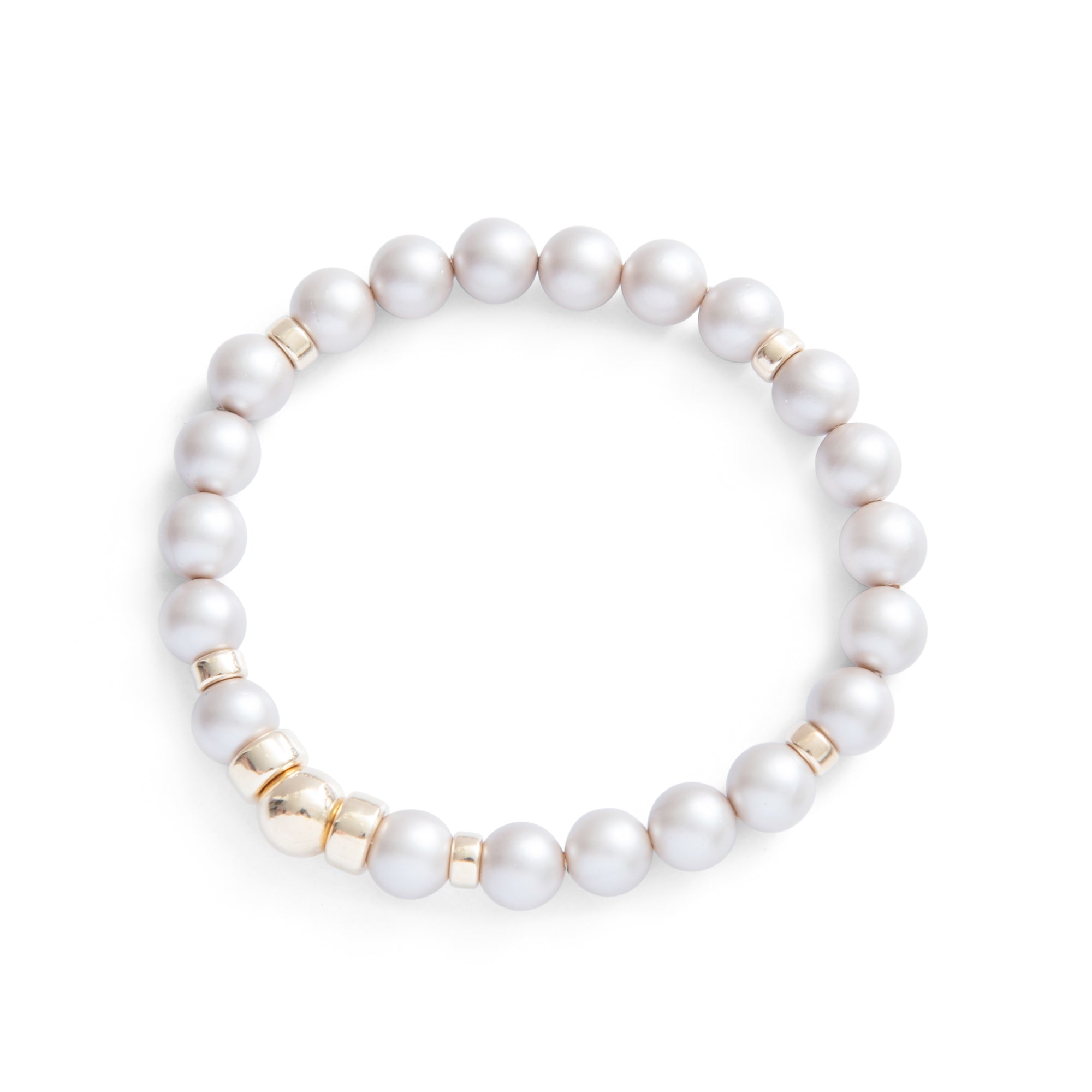 be timeless women's bracelet sterling silver 14kt gold vermeil mother-of-pearl handcrafted in canada  