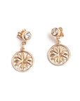 Boucles d'Oreilles 1568 - Golden Garden