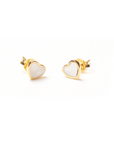bo 1502 women's earrings sterling silver 14kt gold vermeil mother-of-pearl handcrafted in canada  