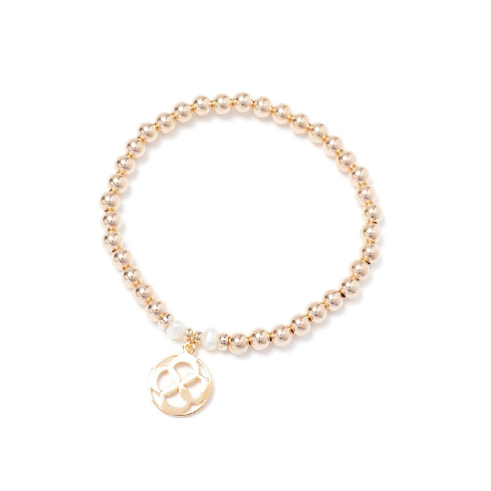 be charmed women&#39;s bracelet sterling silver 14kt gold vermeil handcrafted in canada  