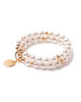 be luminous women's bracelet mother-of-pearl sterling silver 14kt gold vermeil handcrafted in canada  