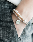 be effortless women's bracelet freshwater pearls sterling silver 14kt gold vermeil handcrafted in canada  