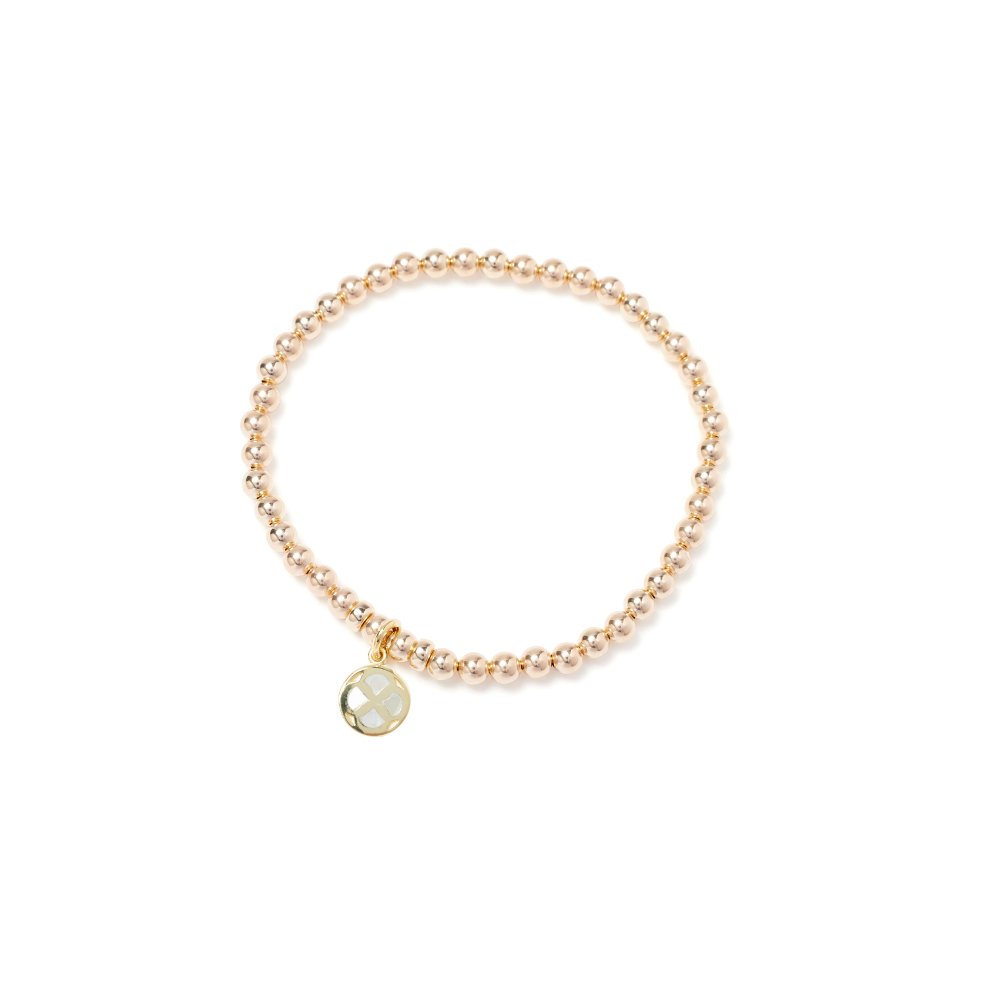 be gifted women&#39;s bracelet mother-of-pearl sterling silver 14kt gold vermeil handcrafted in canada  